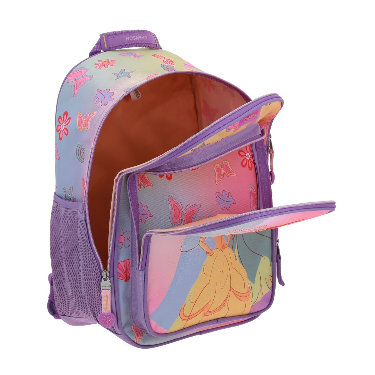Mochila Lila Princesas Chenson image number null