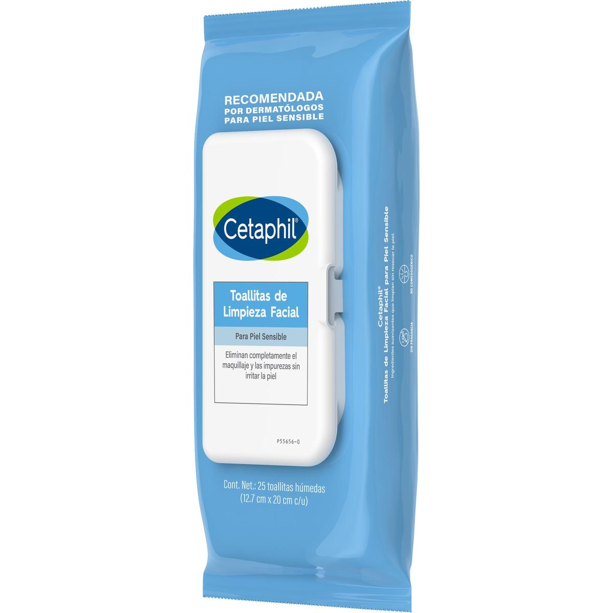 Cetaphil Toallitas de Limpieza Facial 25 toallitas image number null