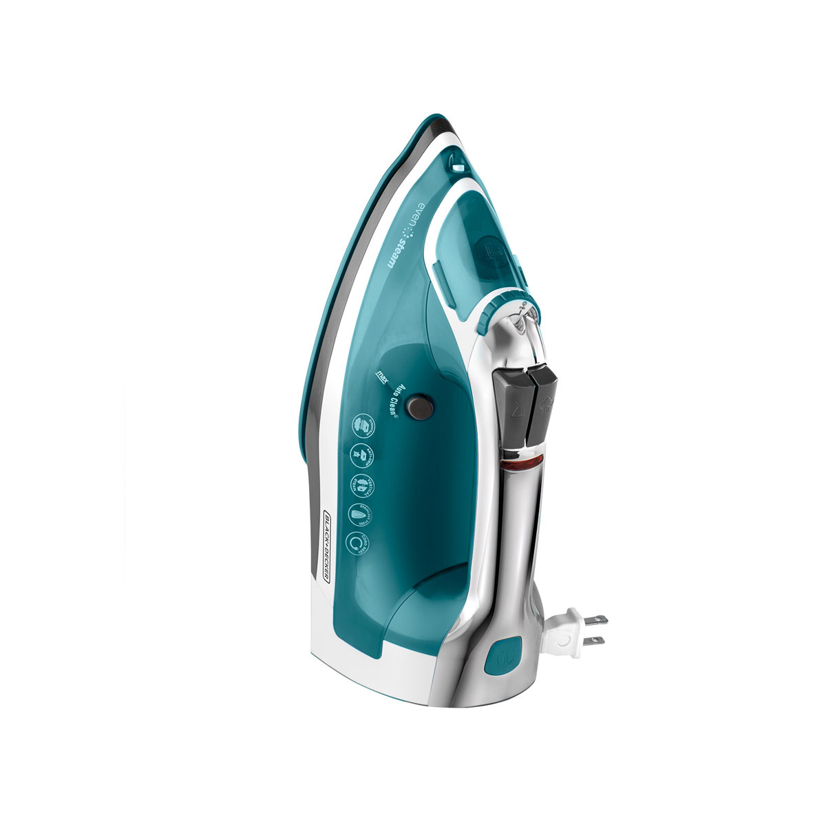 Plancha Azul Con Cable Retractil Black + Decker image number null