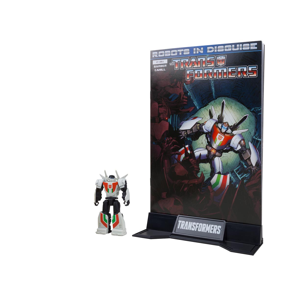 2 Pack Figuras 3 Bumble Bee & Wheeljack (con c&oacute;mic)" image number null