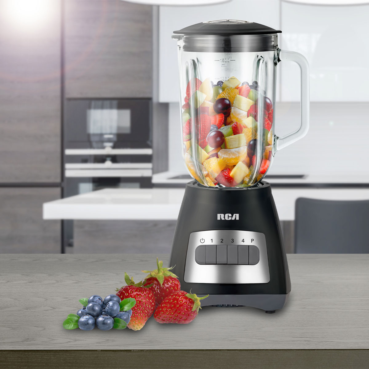 Licuadora 4 Velocidades Negro RC-L3 RCA image number null