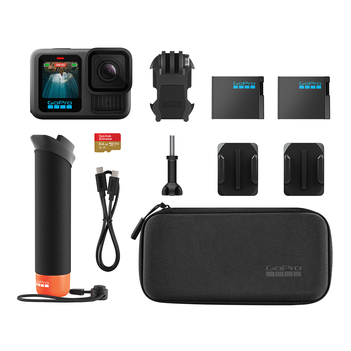 GoPro Hero13 Black + Kit con Accesorios image number null
