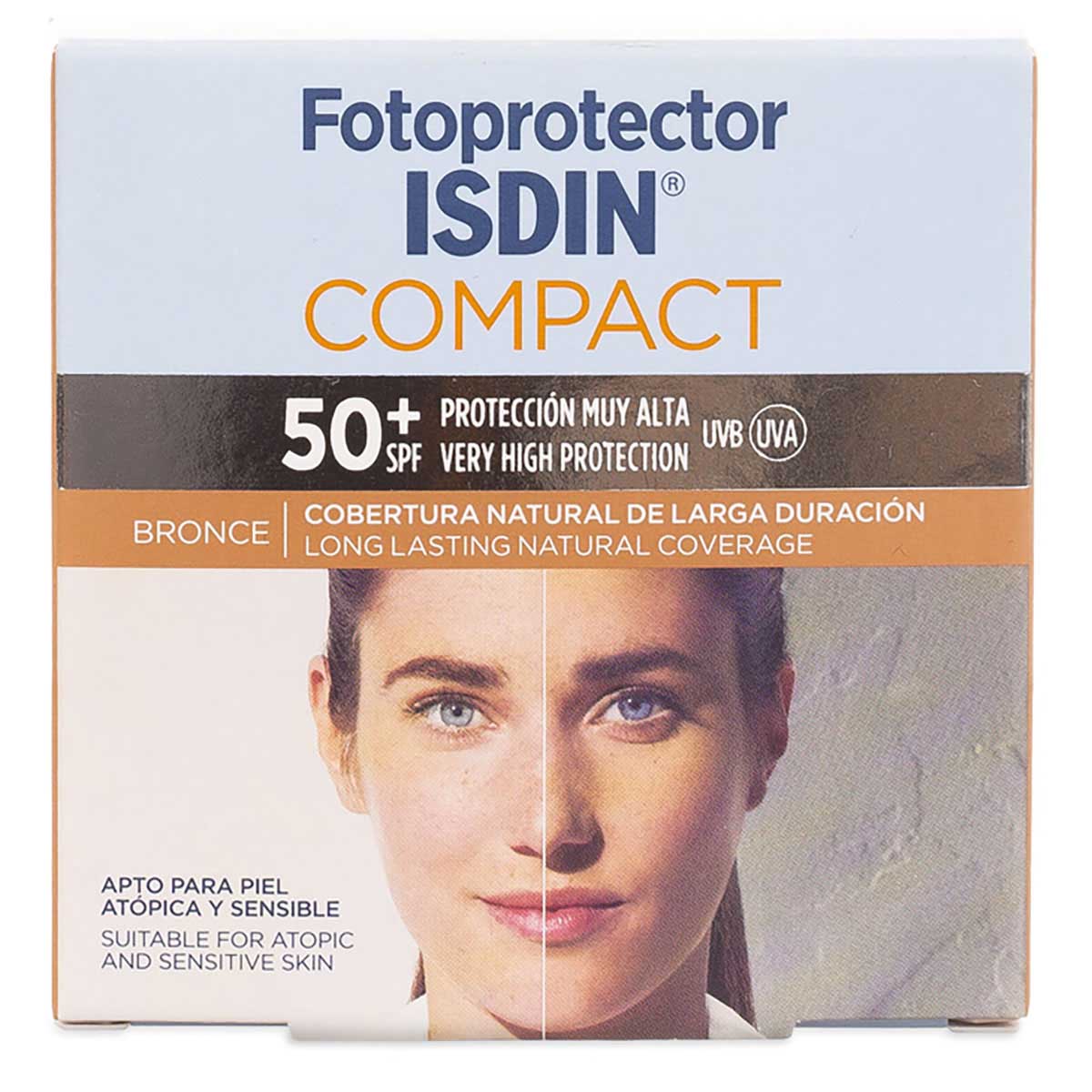 Isdin Fotoprotector 50+ Compacto Color Bronce 10G image number null