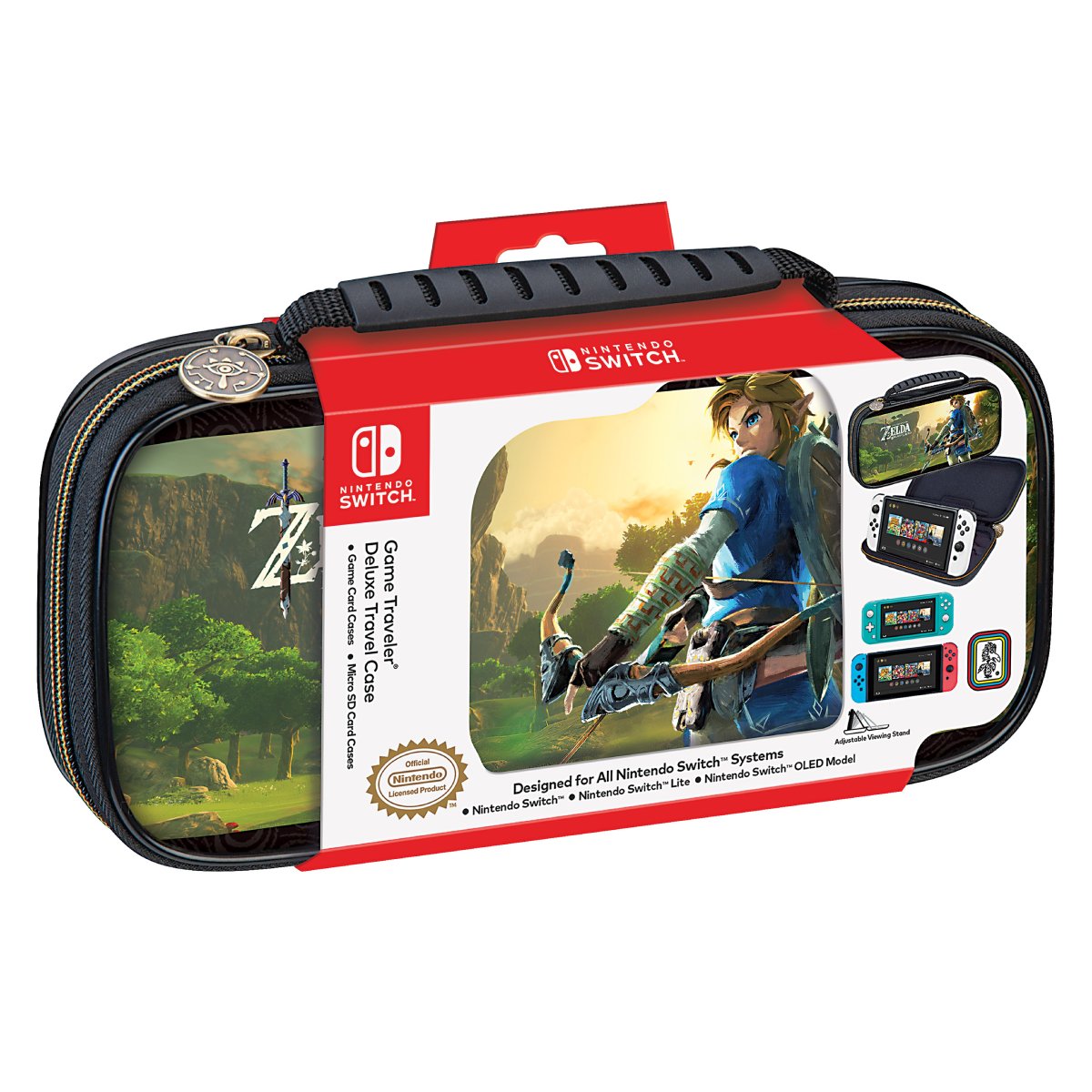 Nintendo Switch Estuche De Viaje Zelda Breath Of Thewild image number null