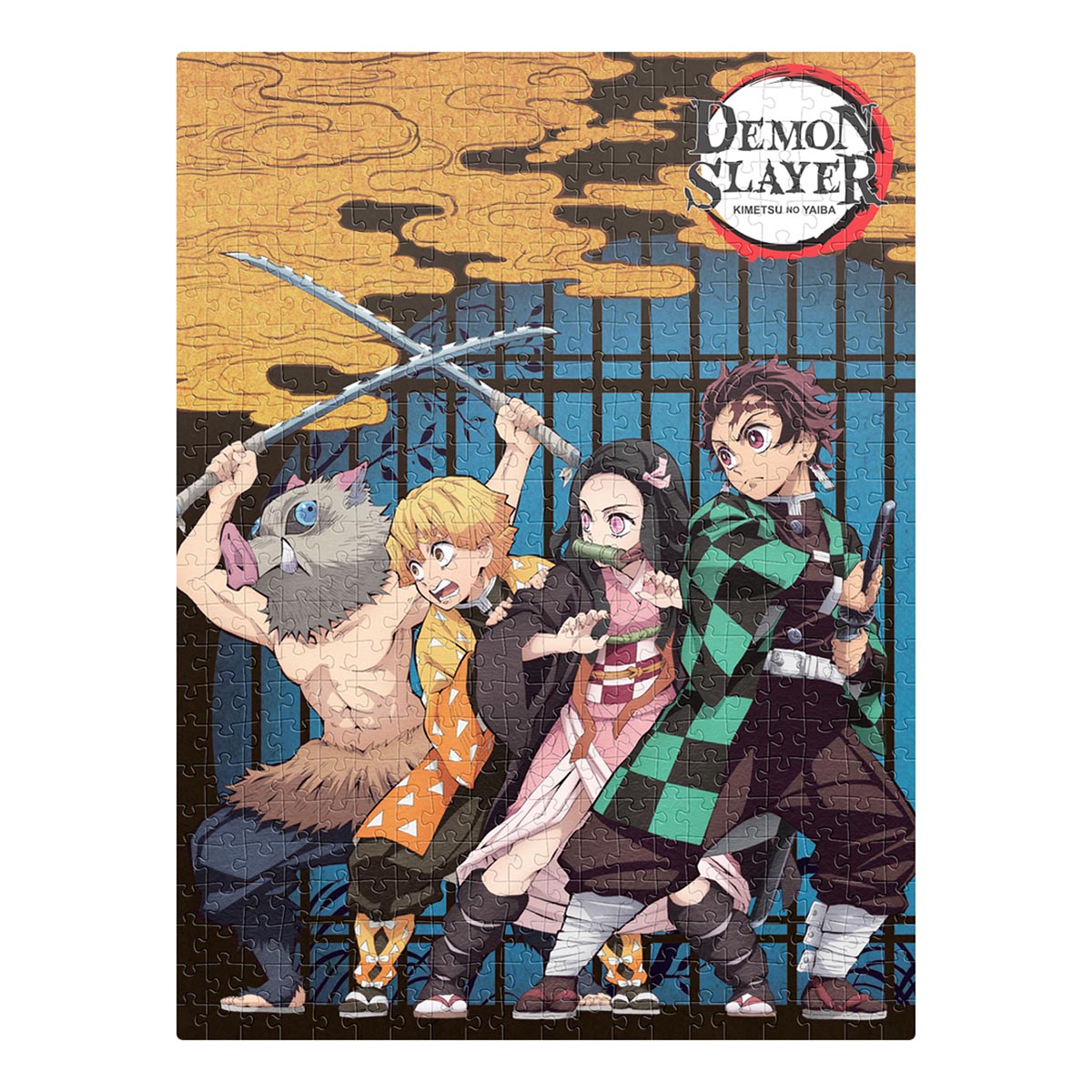 Rompecabezas Coleccionable Panorámicos Demon Slayer en Caja Metálica NOVELTY 500 Piezas image number null