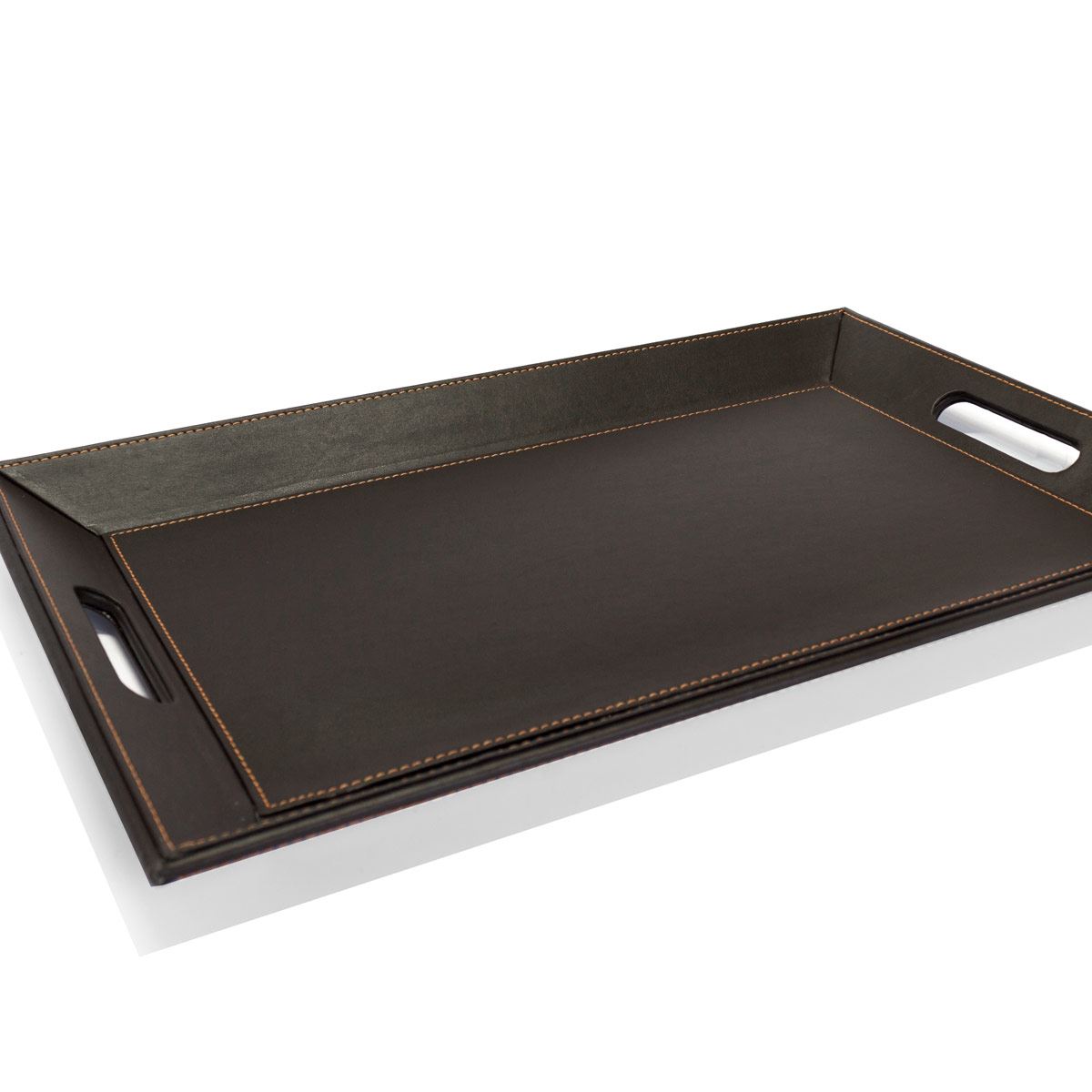 CHAROLA PIEL CAFE G image number null