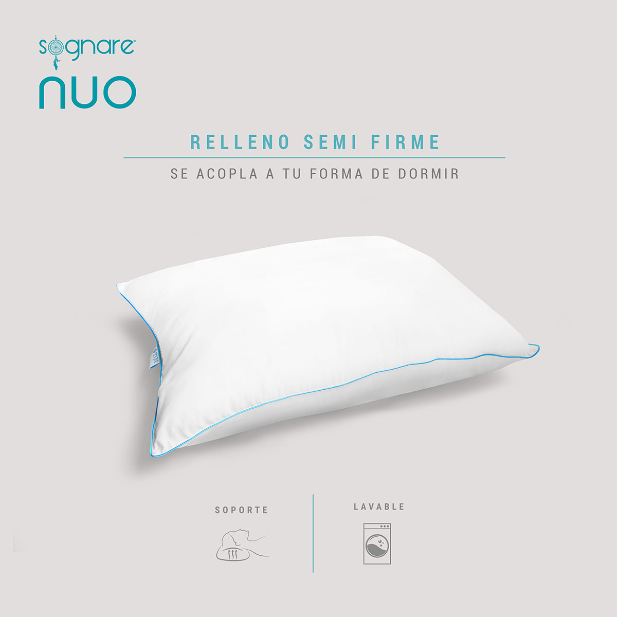 Almohadas Sognare Nuo 4 Pack image number null