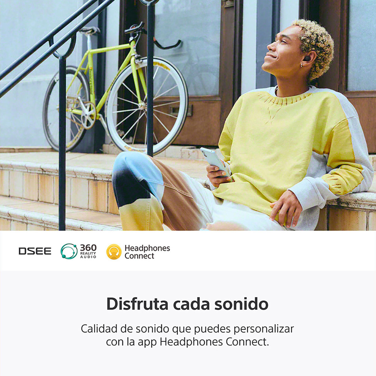 Audífonos Sony WF-C510 Negro image number null