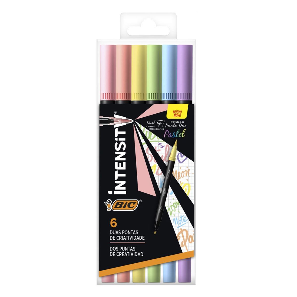 Plumones Intensity Pastel 5 Piezas Bic image number null