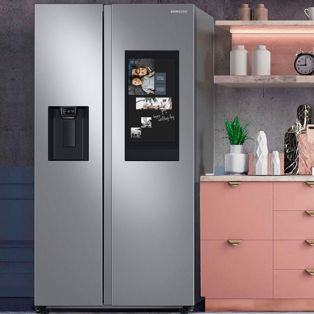 Refrigerador Samsung Side By Side Family Hub 22Ft Rs22T5561S9/em Silver image number 7