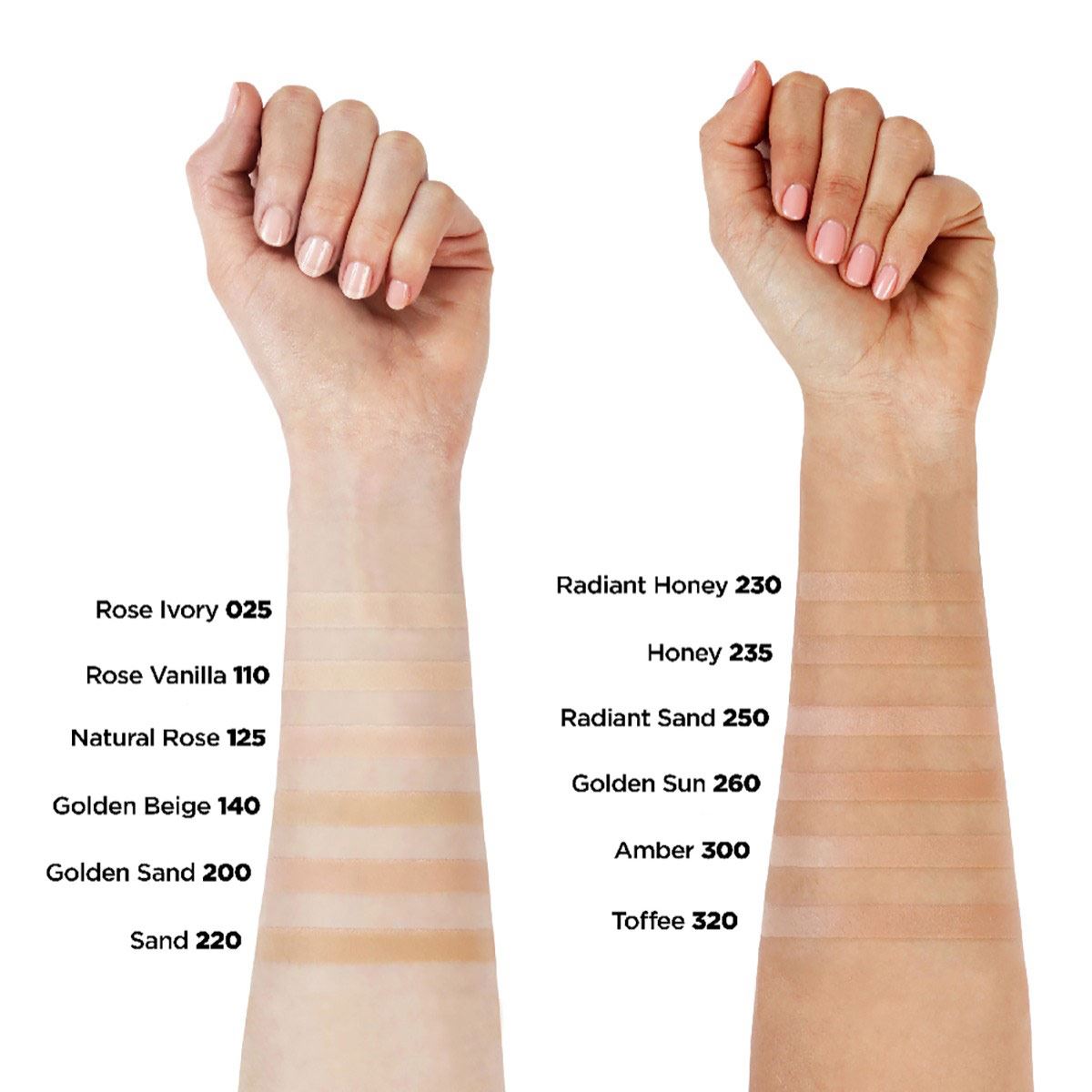 Base de maquillaje Infallible 24h Fresh wear L'Or&eacute;al Paris, Tono 125 Naturel Rose image number null
