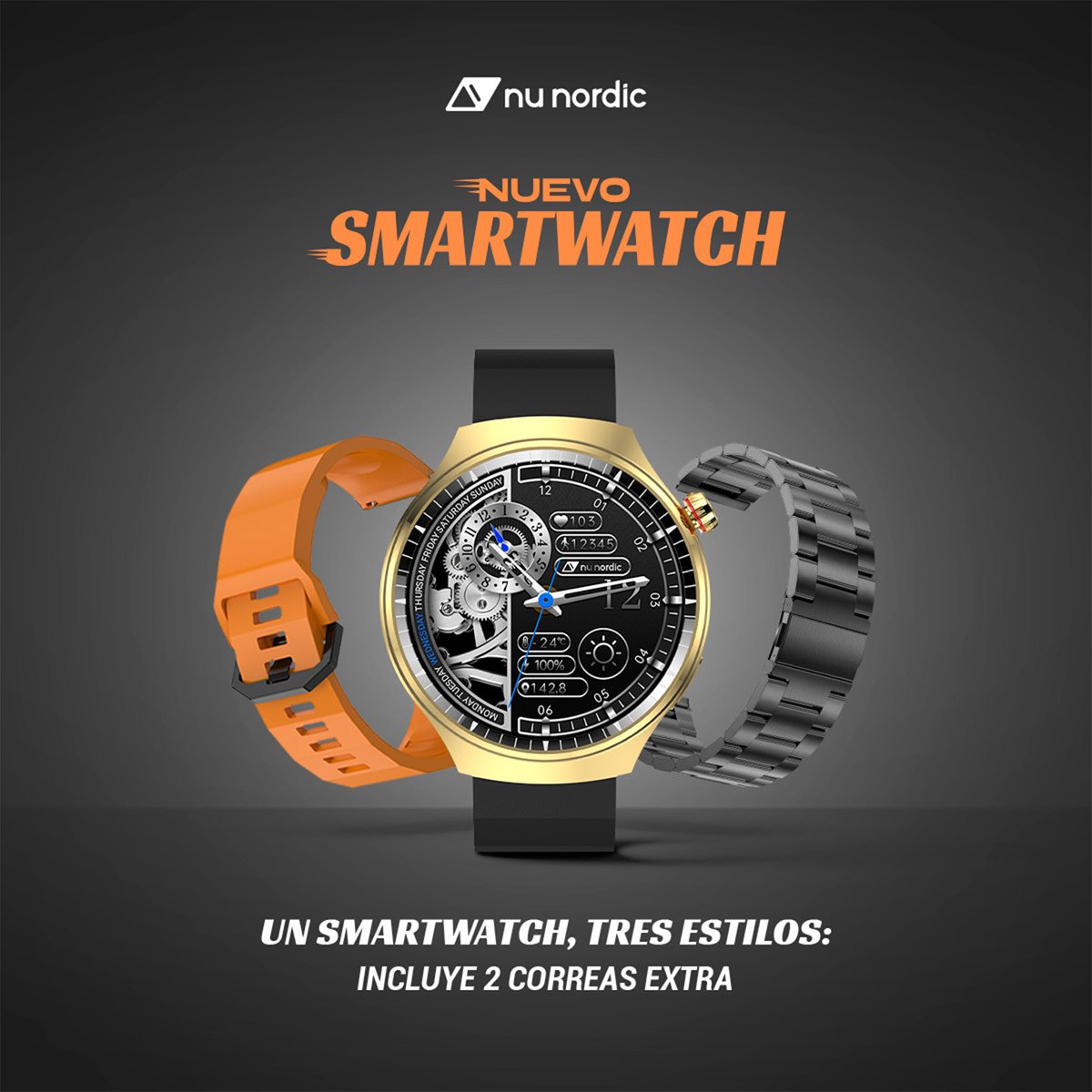 SMARTWATCH NUNORDIC NU20114 image number null