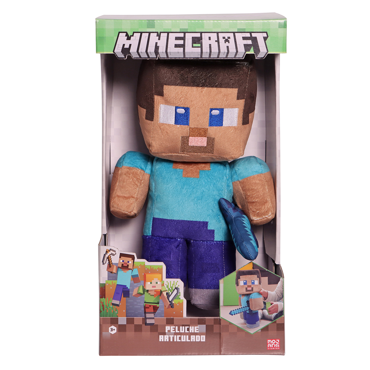 Peluche Articulado MINECRAFT image number null