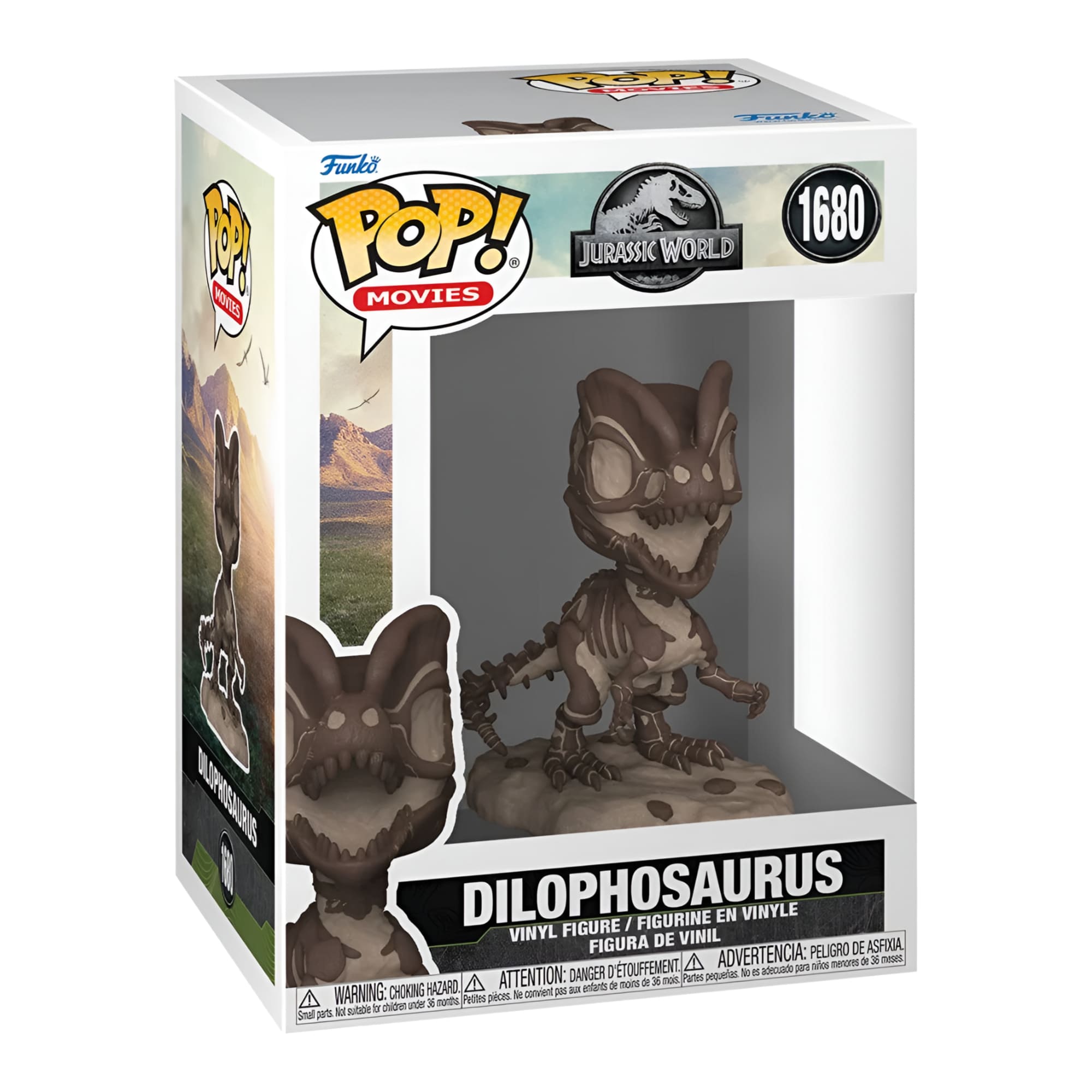 Funko Pop Movies: Jurassic Park Fosil Dilophosaurus image number null