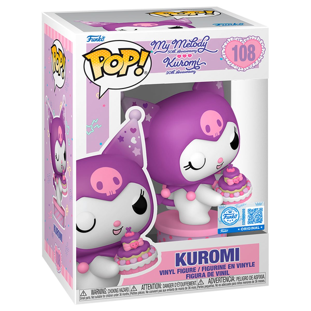 Funko Pop Sanrio: Hello Kitty - Kuromi Present image number null