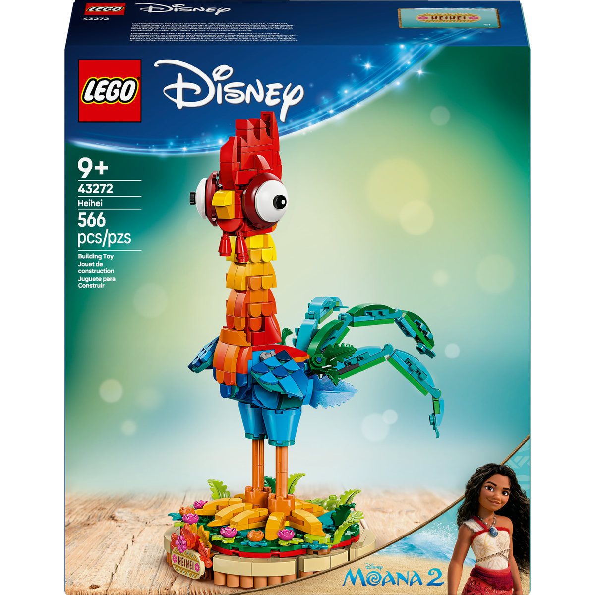 LEGO&reg; DISNEY PRINCESS Moana 2 Modelo del Gallo Heihei image number null