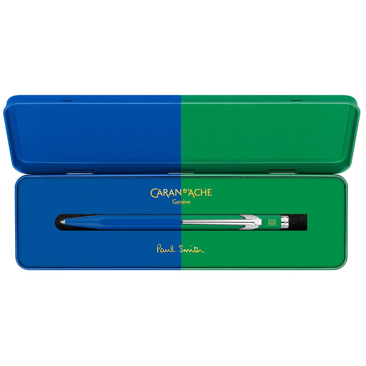 Caran D´Ache Bolígrafo Paul Smith Azul verde image number null
