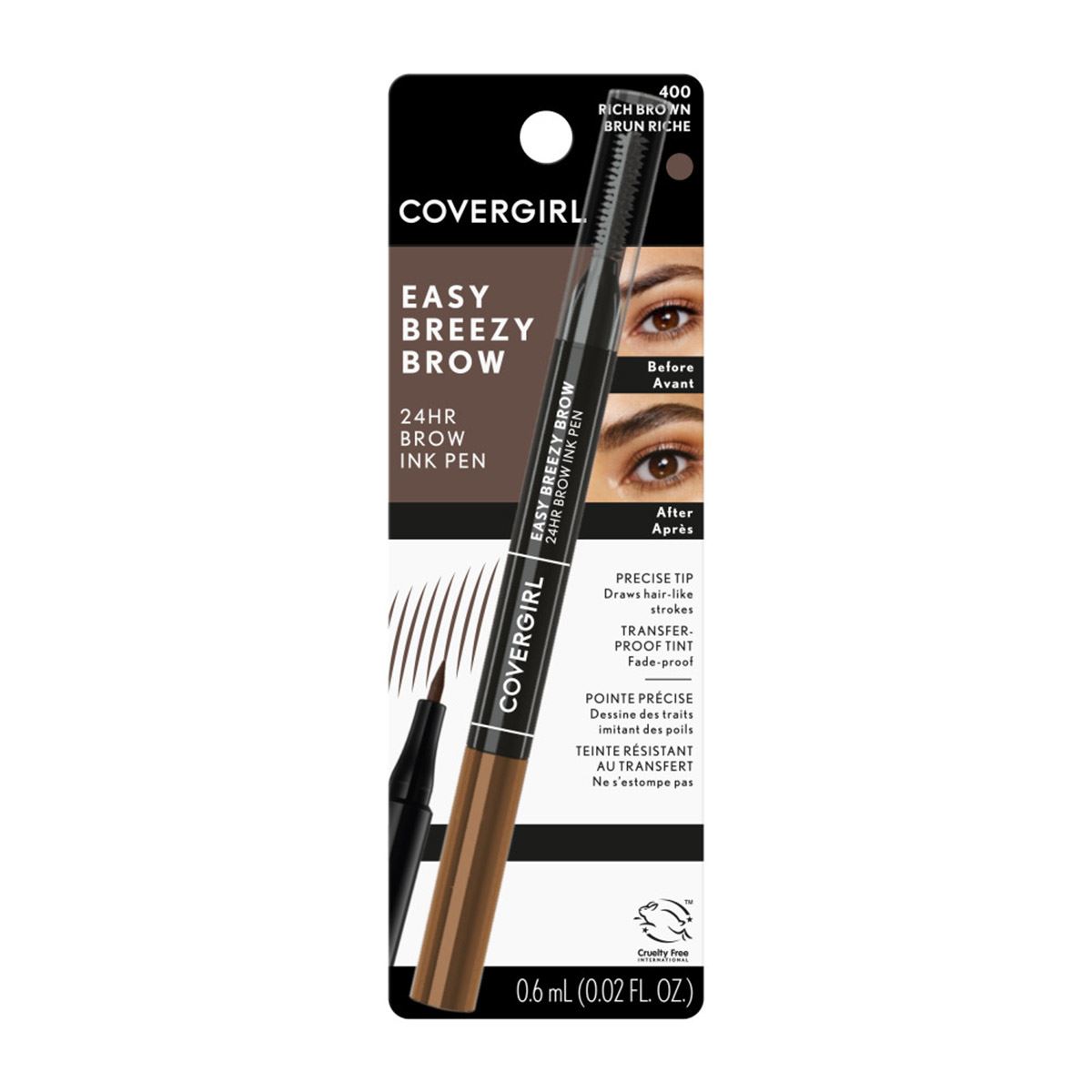 Delineador para Cejas Easy Breezy Plush Covergirl image number null