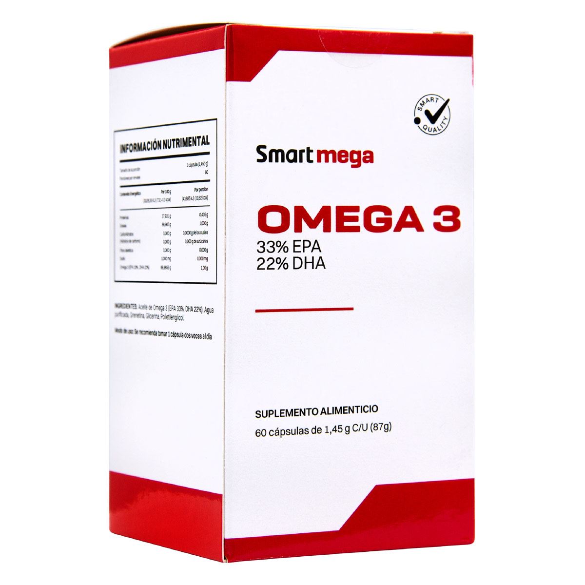 Omega 3 + 33% Epa +  22% Dha   60 C&aacute;psulas image number null