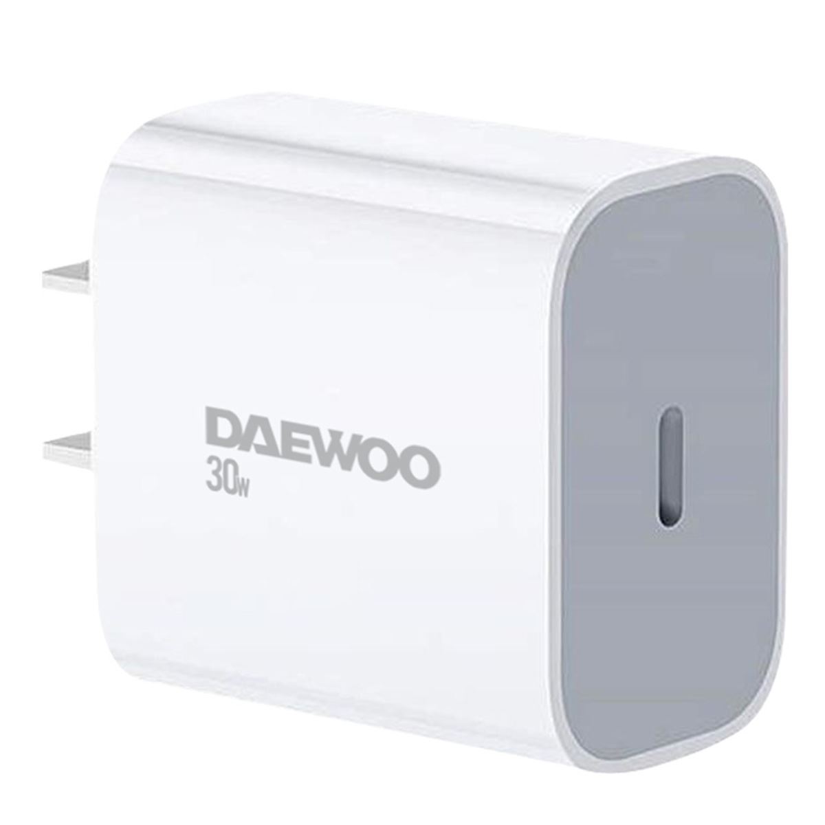 Combo Cargador Daewoo Salida Usb-C 30w + Cable de Carga Tipo C a Tipo C 1m image number null