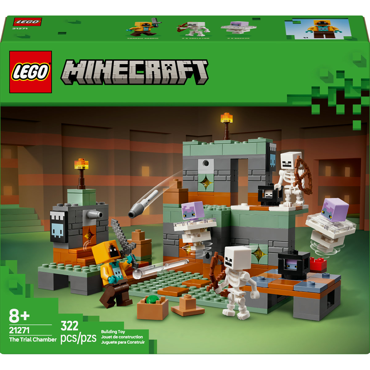 LEGO® Minecraft® La Cámara de Desafío Juguete de Construcción image number null