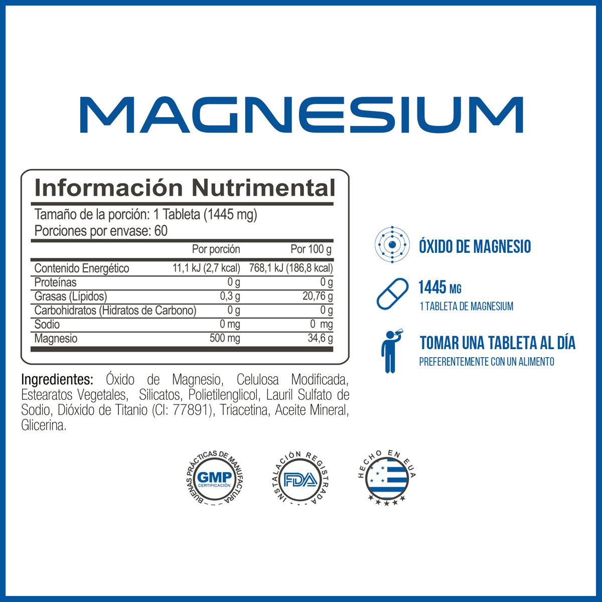 Magnesium 60 TAB FORZAGEN image number null