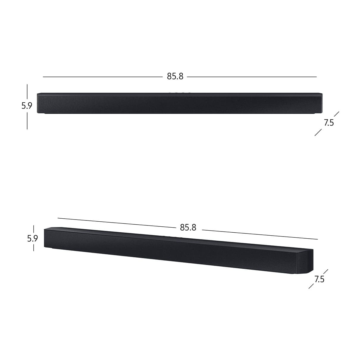 Barra de Sonido Samsung HW-C450ZX 2.1CH image number null