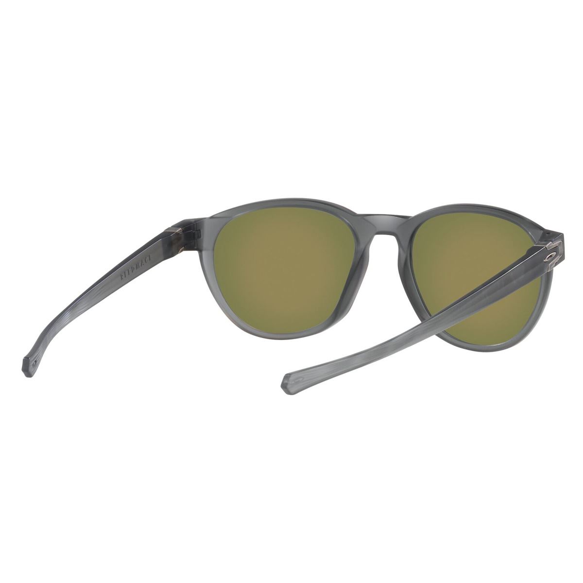 Lente solar Oakley Reedmace Prizm modelo 0OO9126 polarizado color rojo en nylon color gris image number null