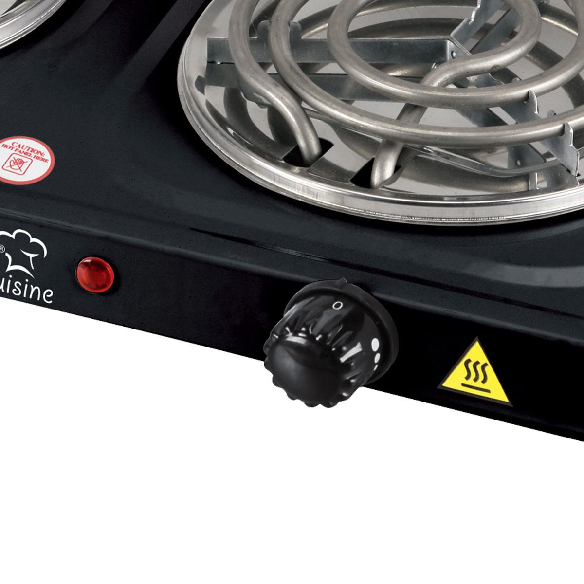 Parrilla eléctrica de 2 quemadores image number null