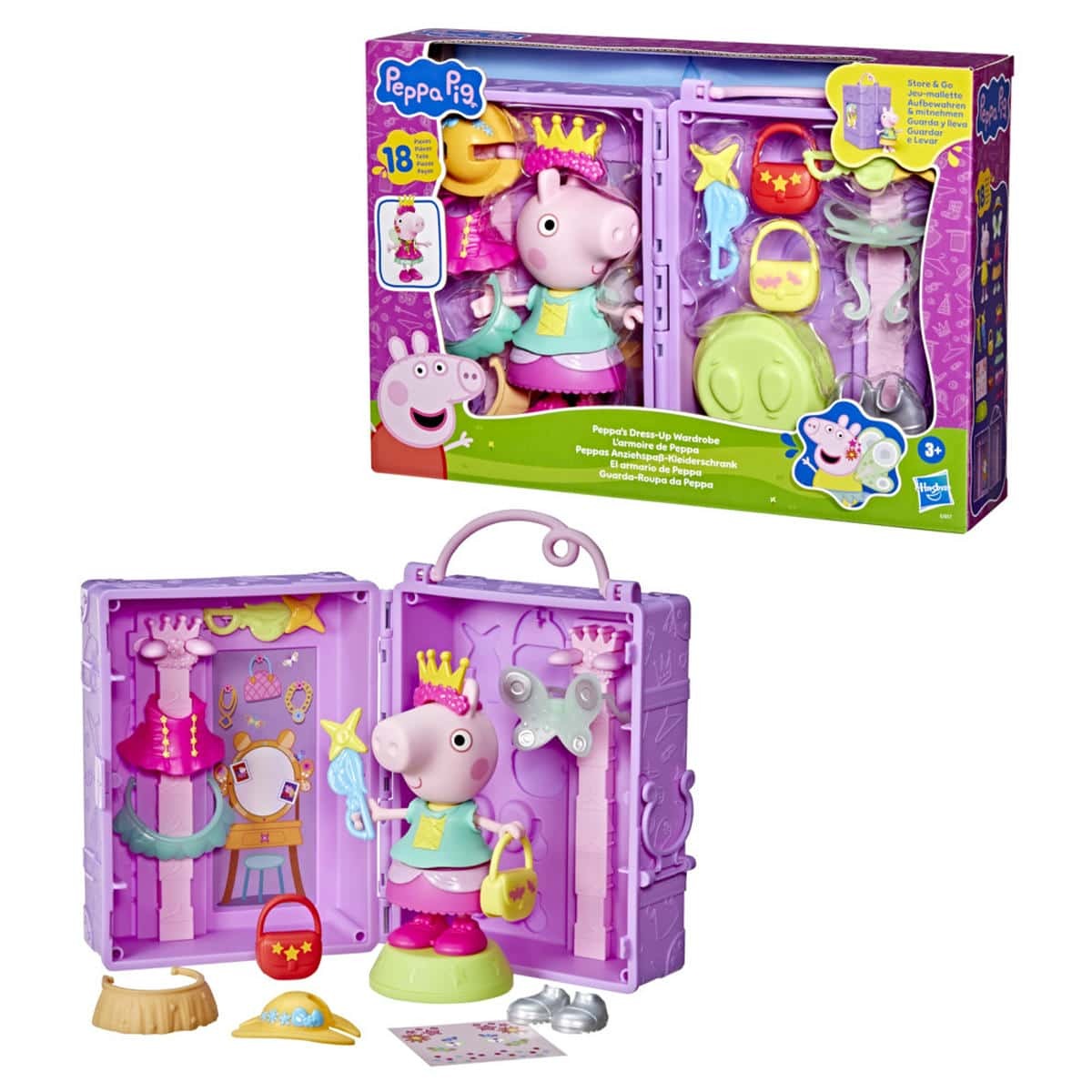 Set Peppa Pig El Armario de Peppa image number null