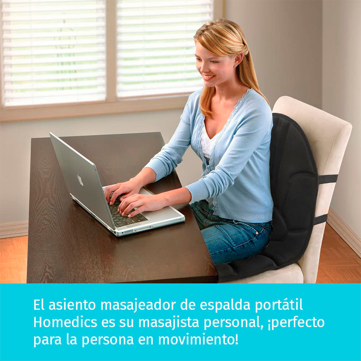 Masajeador De Espalda Vibración Homedics image number null