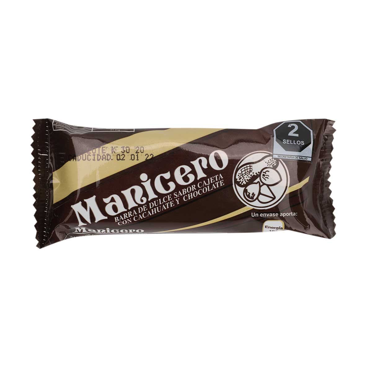 Barra de Chocolate Manicero de 30 gramos Sanborns image number null