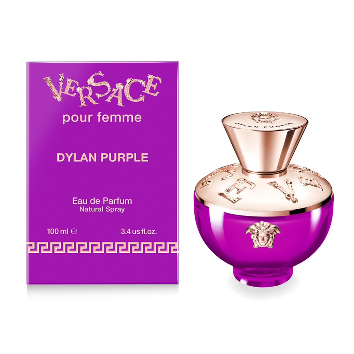 Fragancia para Mujer Versace Dylan Purple EDP 100ml image number null