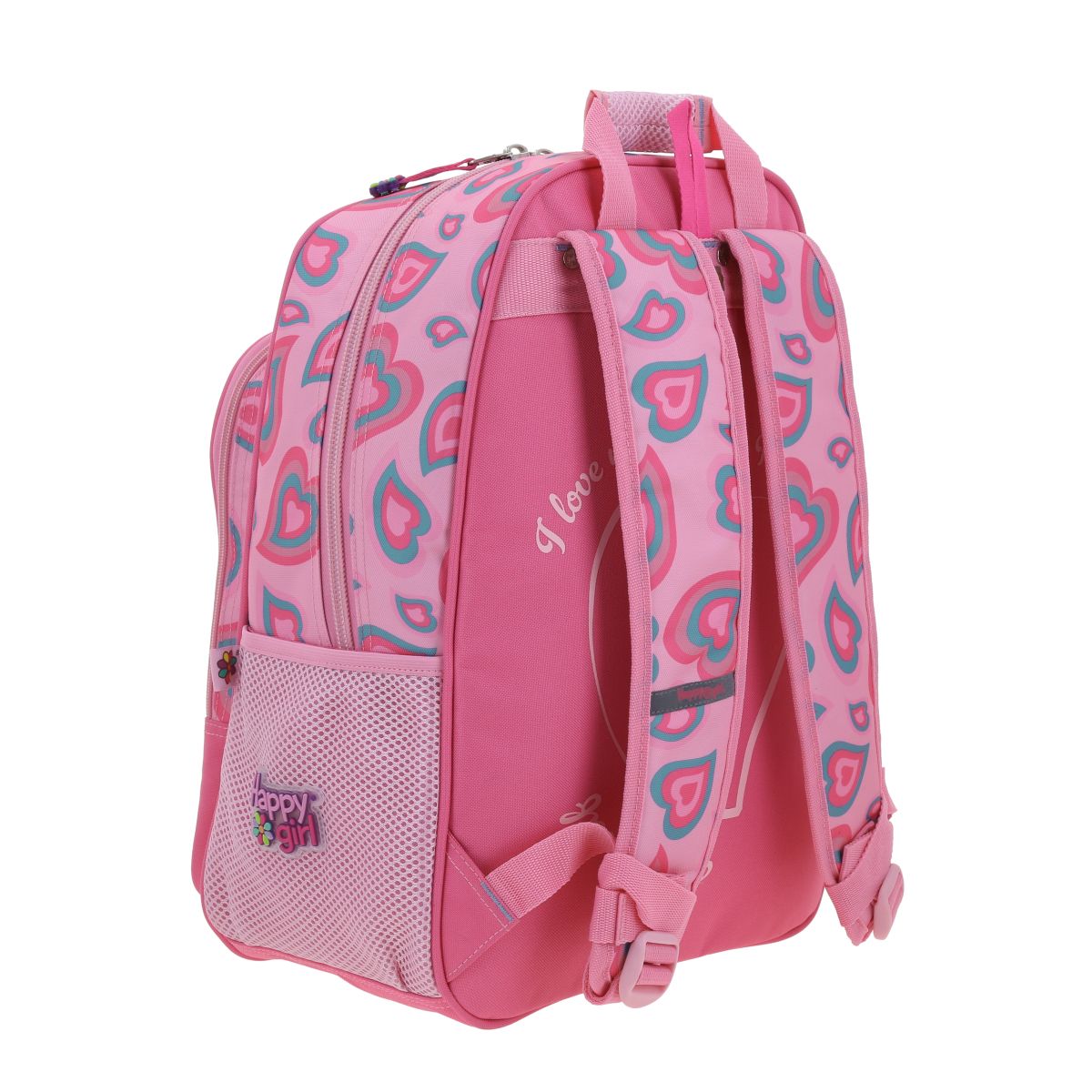 Mochila Shiru Rosa Happy Girls image number null
