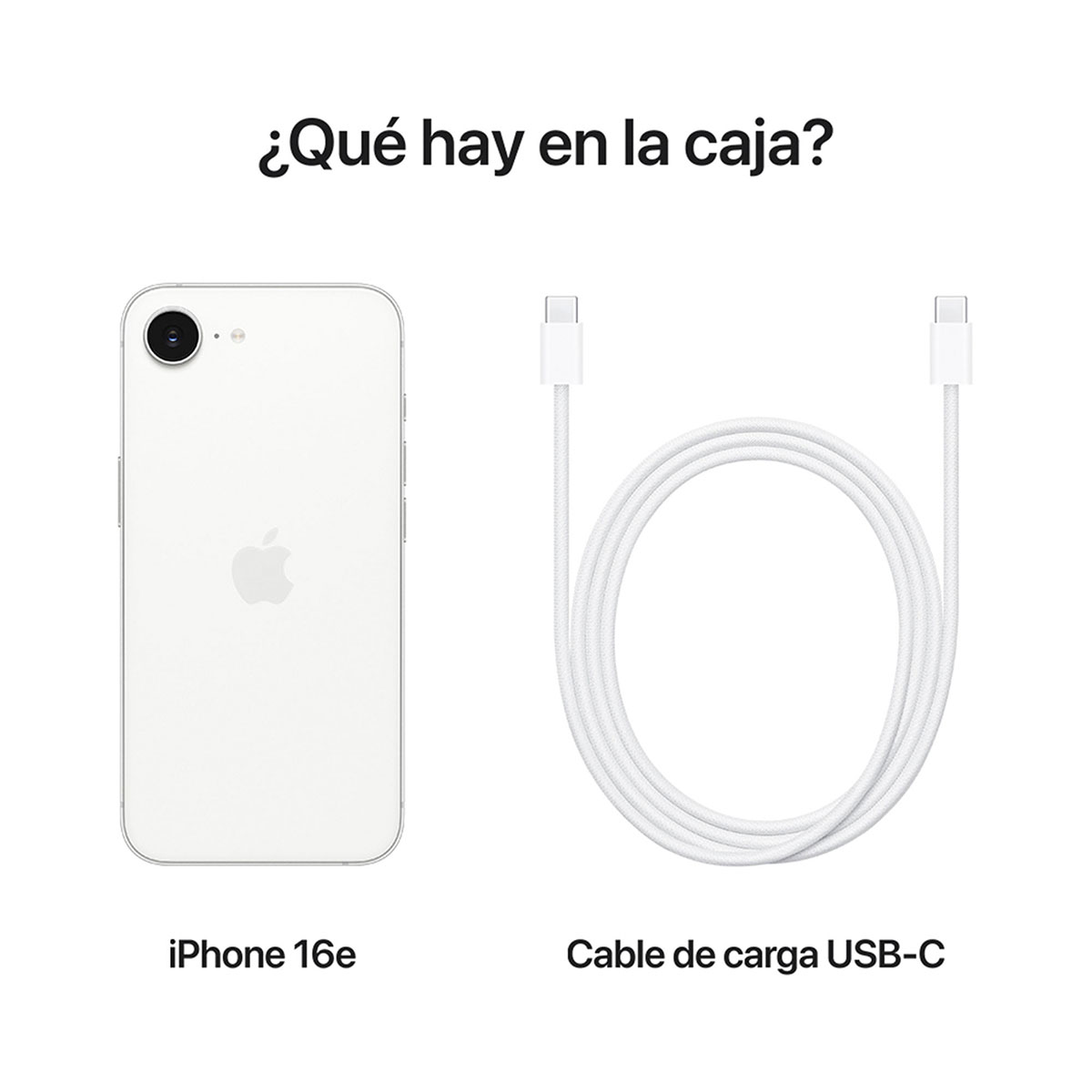 iPhone 16e 128GB Blanco Telcel R9 image number null