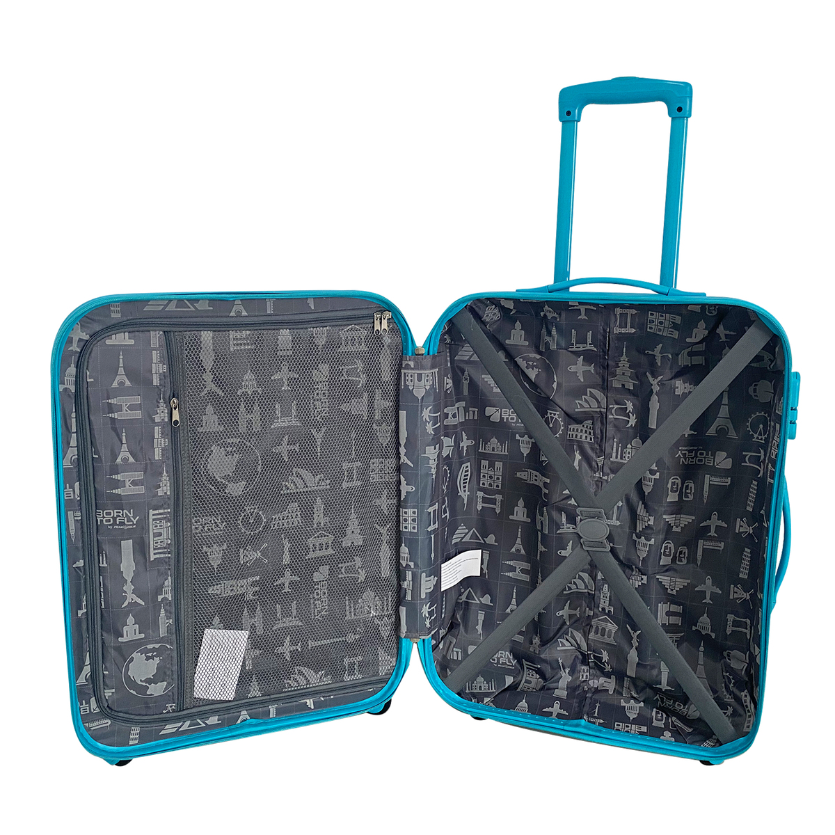 Maleta Badu 24 en Color Azul PEAKTOUR" image number null