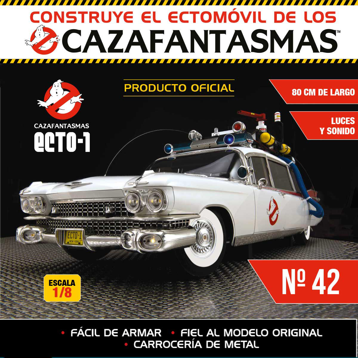 Coleccion Ecto 1 0042 Editorial Planeta de Agostini Automoviles image number null