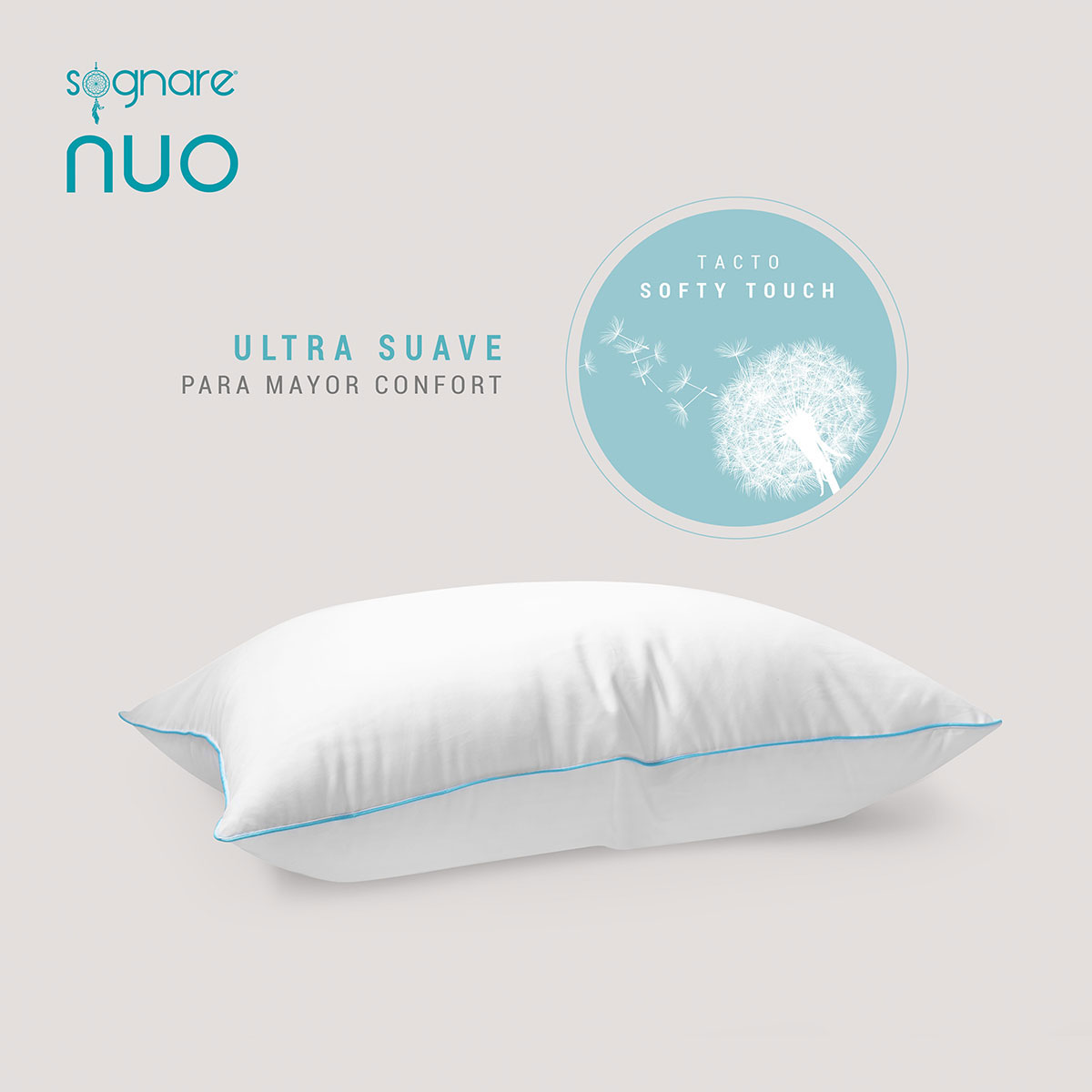Almohadas Sognare Nuo 4 Pack image number null
