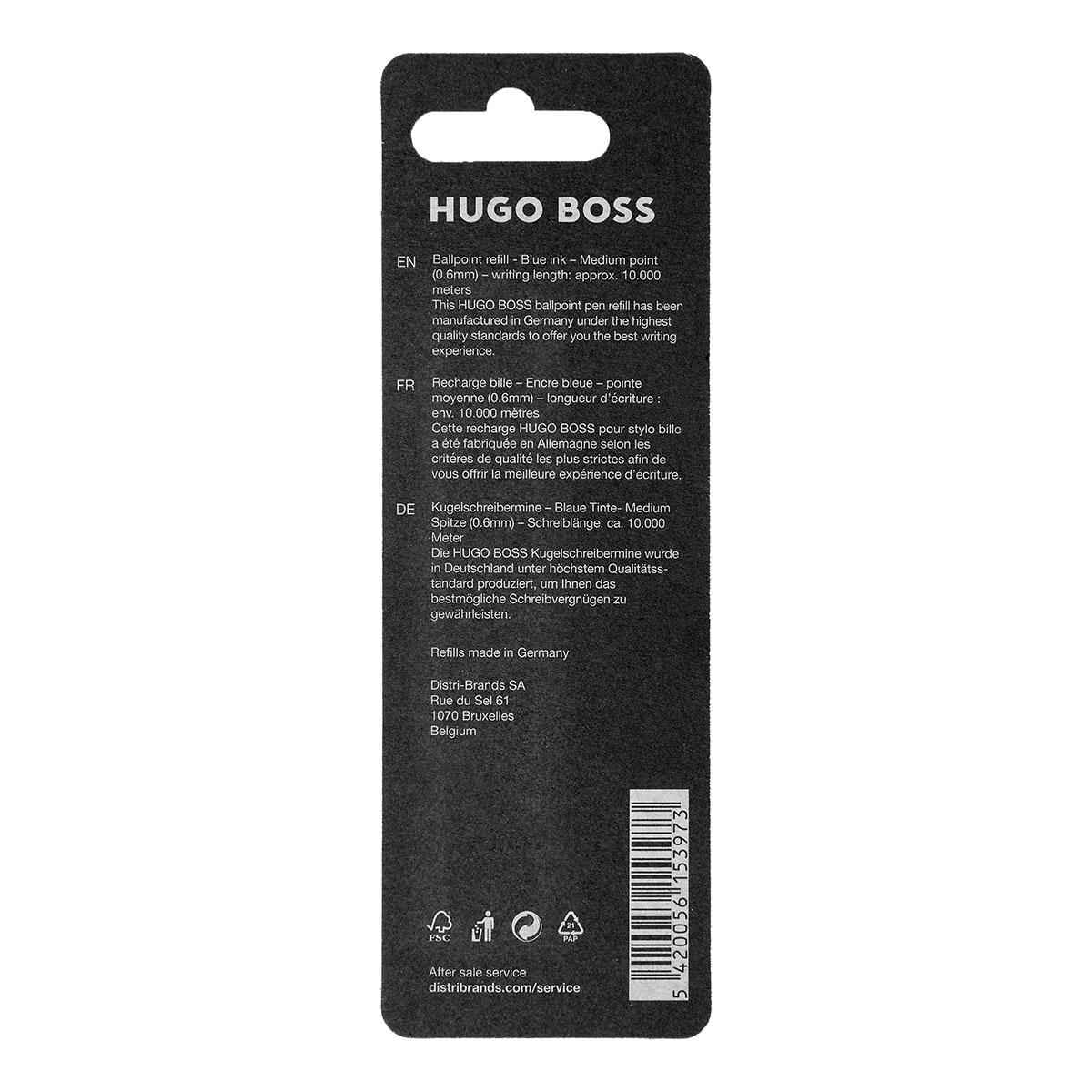 Repuesto bolígrafo Hugo Boss  punto medio image number null