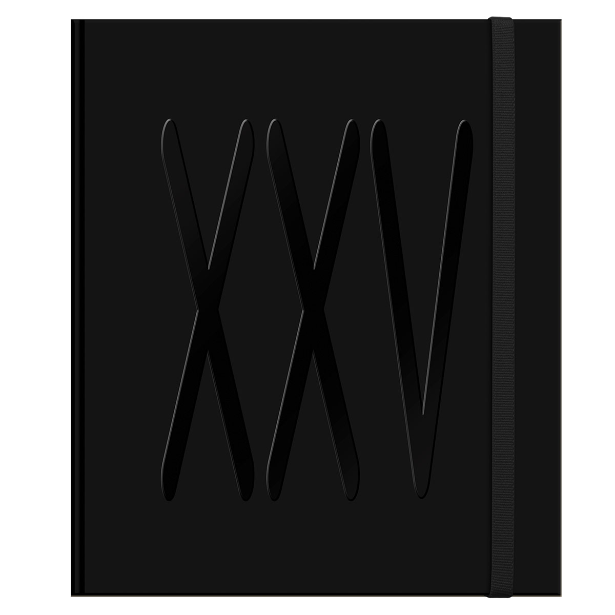 Agenda Black Diaria 2025 Premium Paper image number null