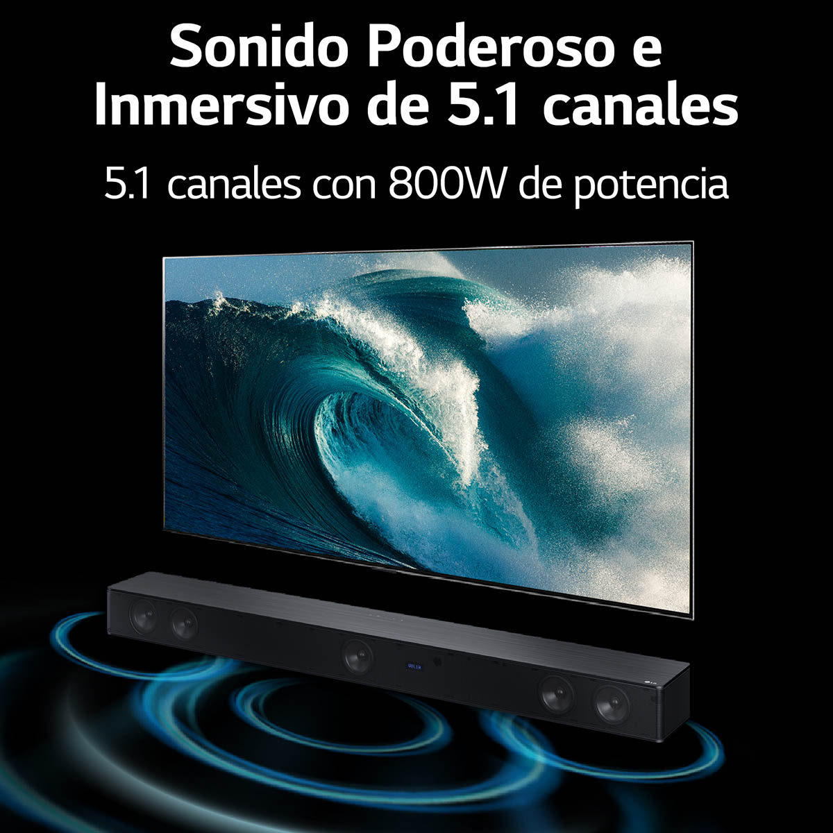 Barra de Sonido LG SH7Q 5.1 Canales image number null