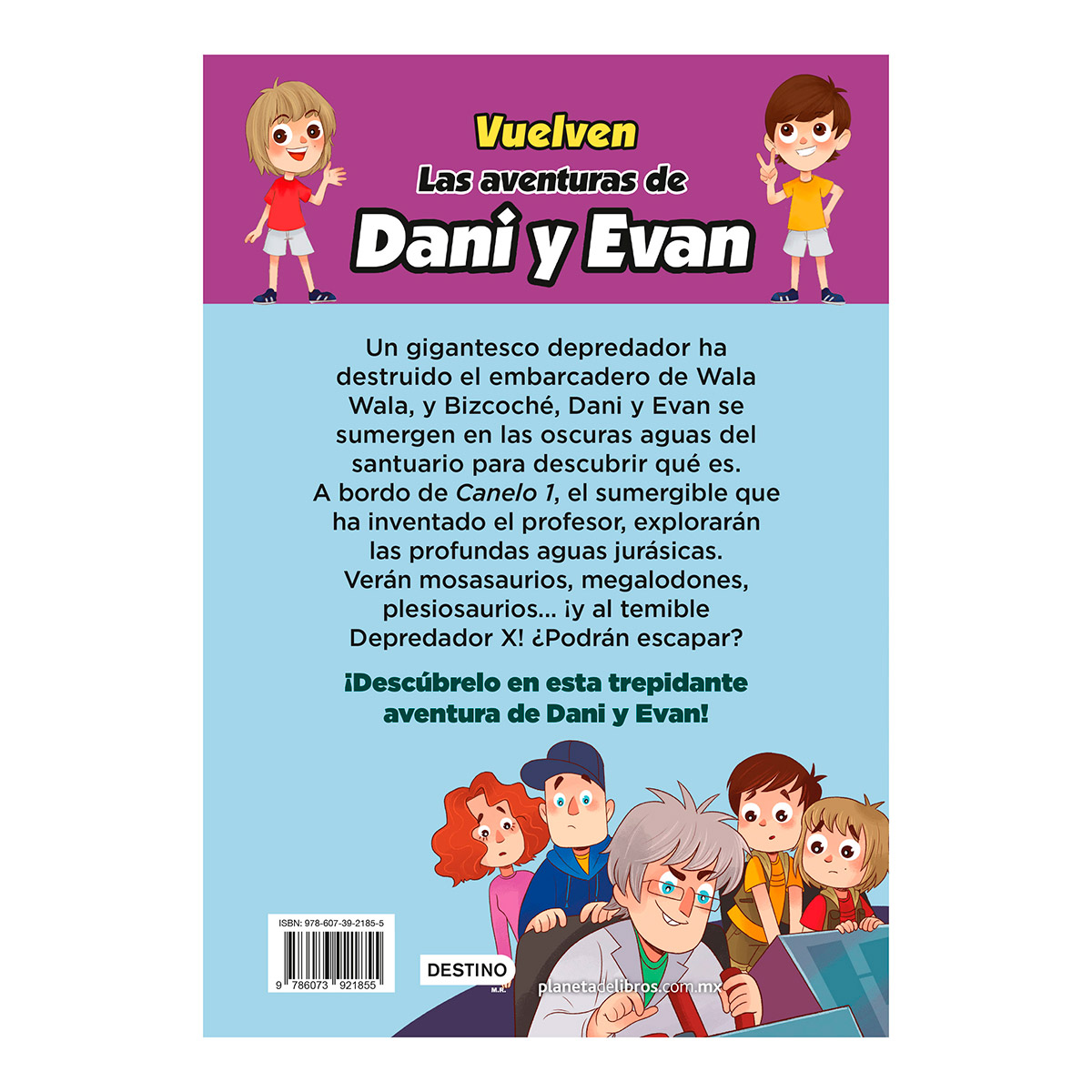 Las  aventuras de Dani y Evan. El pliosaurio fantasma image number null