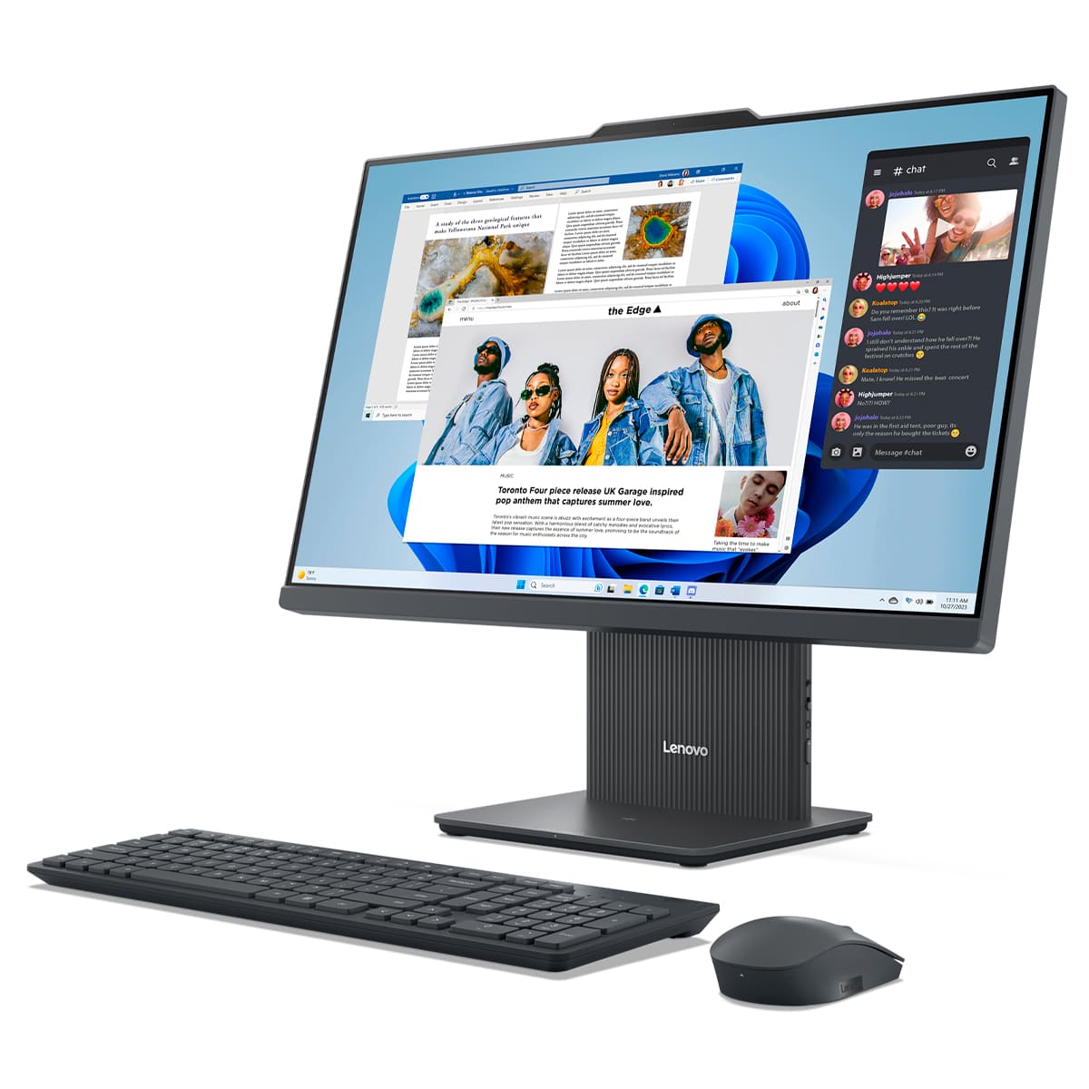 Desktop All In One Lenovo IdeaCentre Intel Core i5 16 GB RAM 512 GB SSD image number null