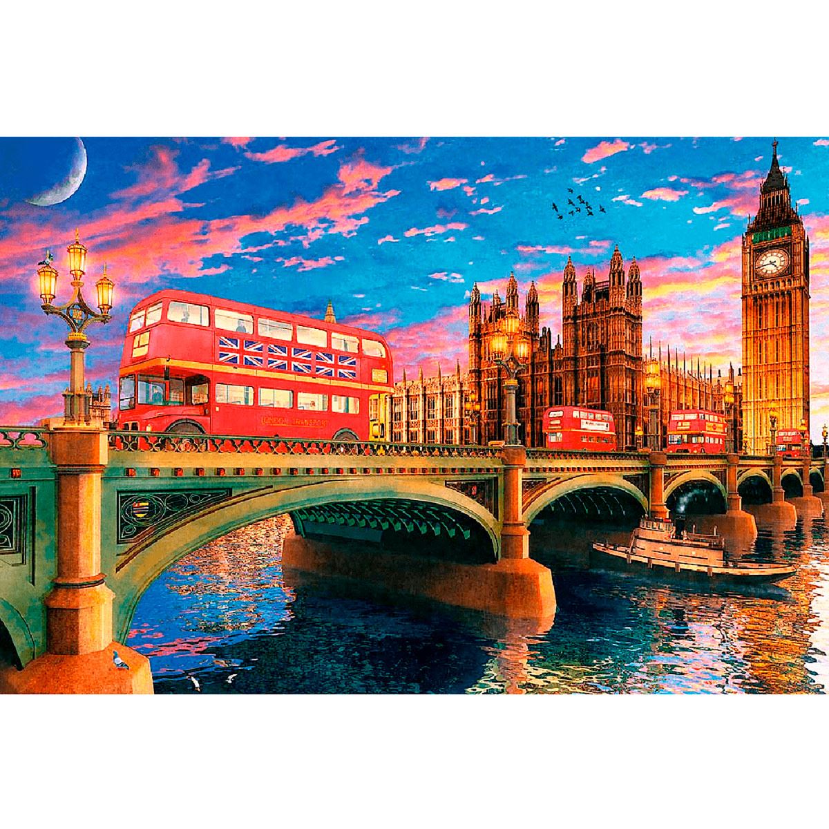 Rompecabezas de Madera 500 Piezas Londres Big Ben image number null