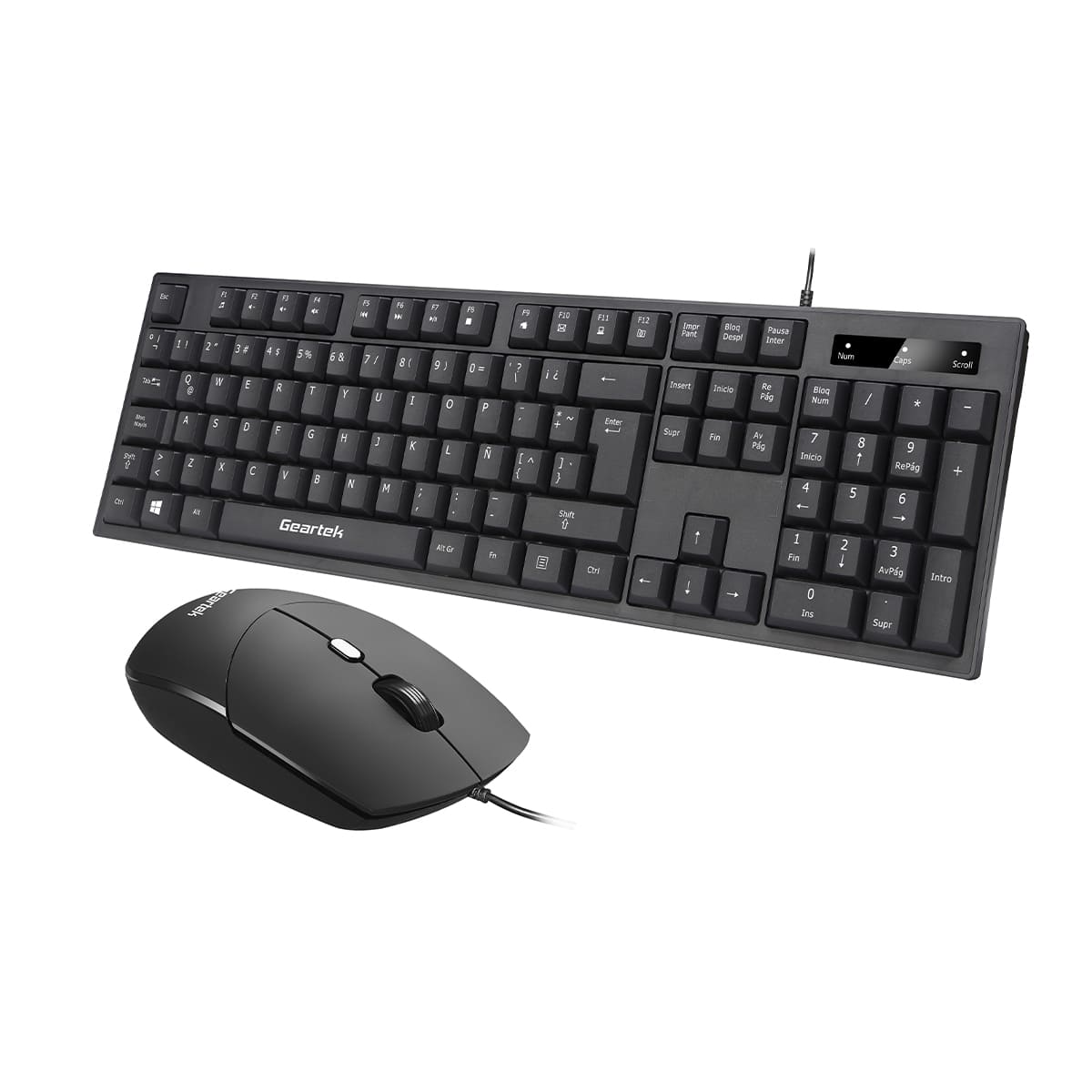 Kit Geartek Teclado+Mouse Al&aacute;mbrico image number null