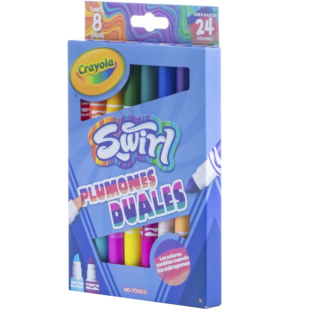 Plumones Duales CRAYOLA Swirl image number null