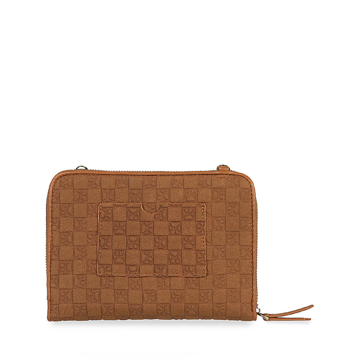 Billetera H&iacute;brida Cloe Caf&eacute; para Mujer image number null