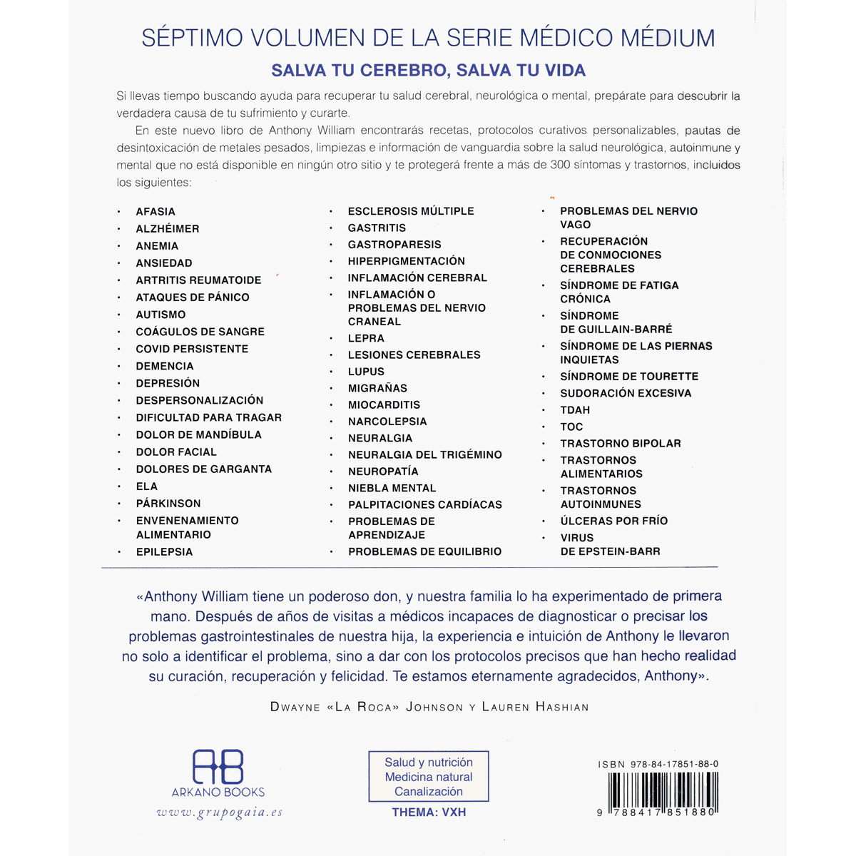 Médico Médium. Cuidar tu cerebro. image number null