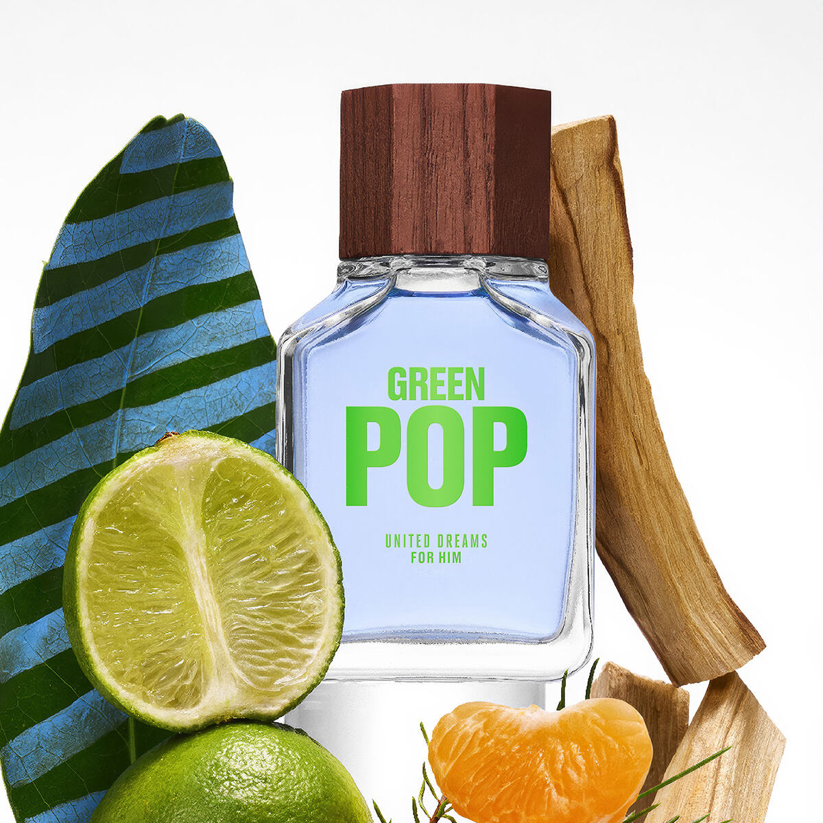 Eau de Toilette Benetton United Dreams Green Pop 100 ml para Hombre image number null
