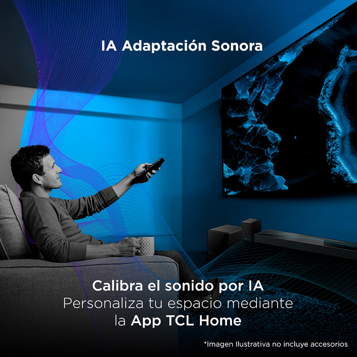 Barra de Sonido TCL Q85h 7.1.4 Canales image number null